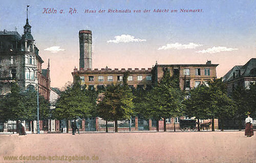 Köln, Haus am Richmodis von der Aducht am Neumarkt