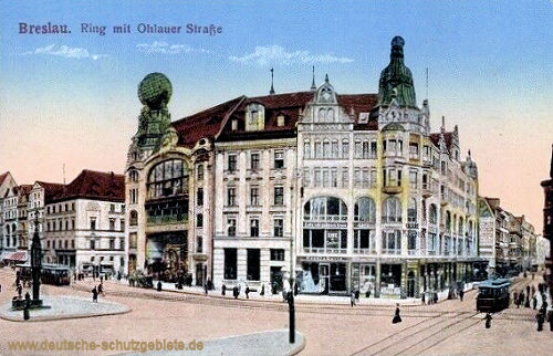 Breslau, Ring mit Ohlauer Straße